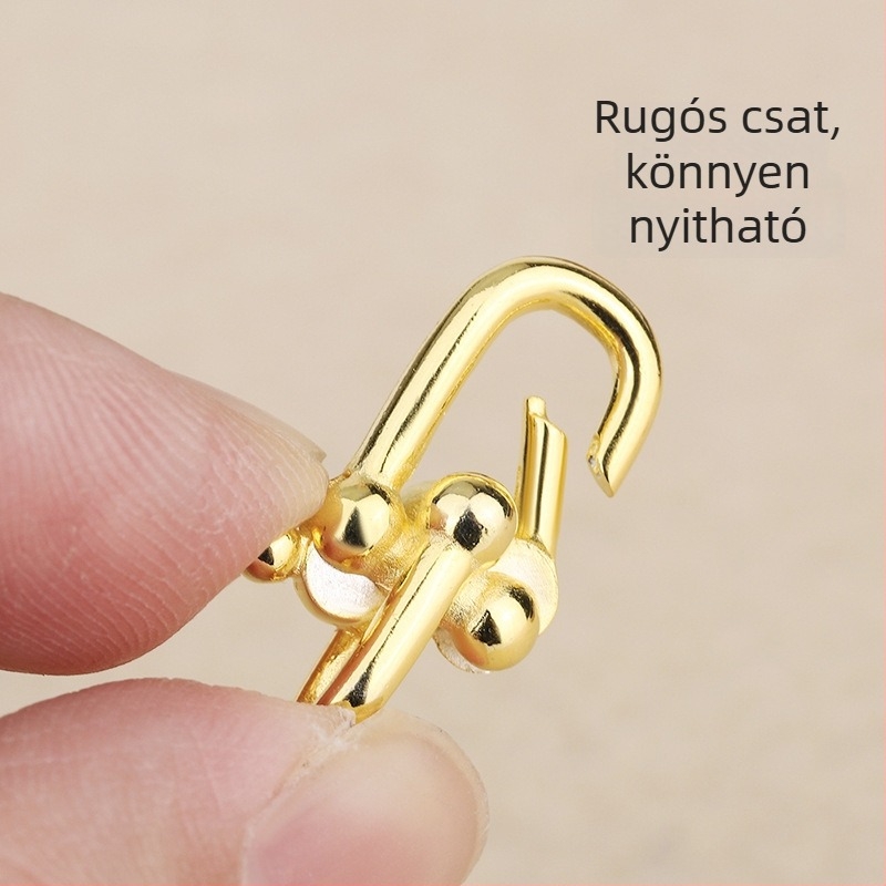Tingxiangkai S925 Sterling ezüst — összekötőcsat nyaklánchoz és karkötőhöz, DIY ékszer-kiegészítő