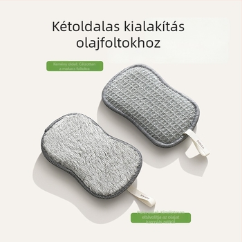 FaSoLa Kétoldalas edénymosó kendő, súrolópad, konyhai tisztító kefé edényekhez, vízfelvevő, olaj-eltávolító, olajat taszító