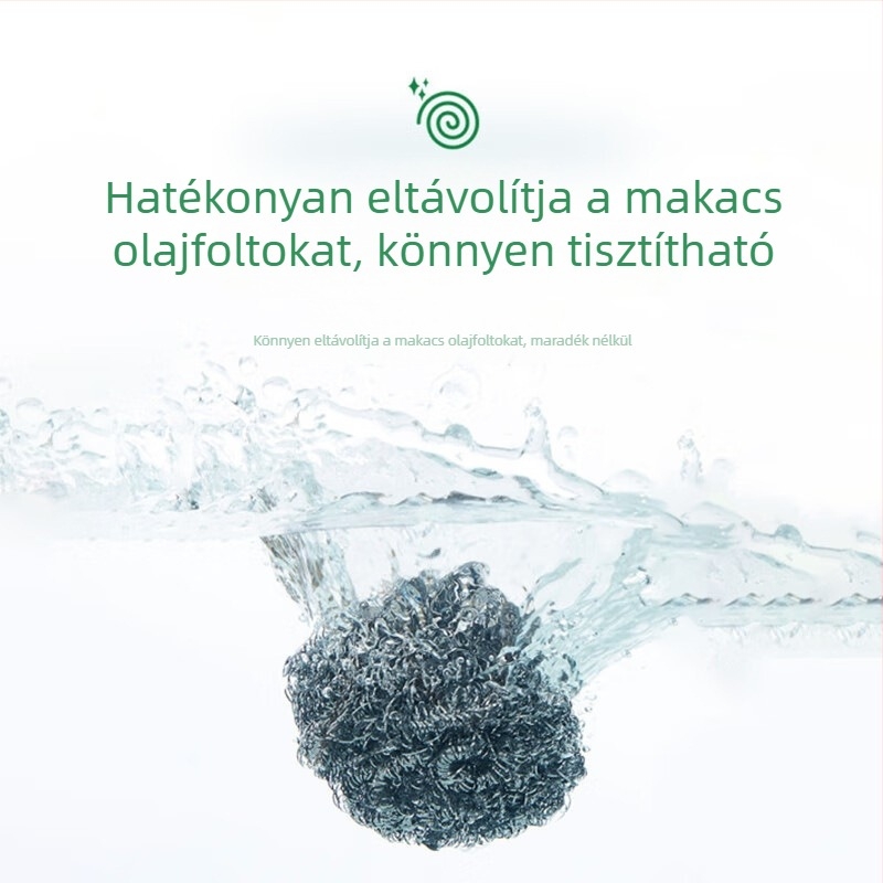 20 darab acélgolyó edények tisztításához