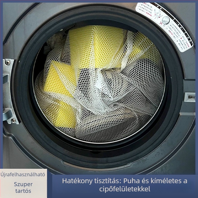 Magas sűrűségű szivacs blokk cipők mosásához mosógépben, szilikon folteltávolító ecset