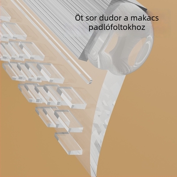 Új szilikon padlótisztító fürdőszobához, üvegpadlóra, haj és víz eltávolítása, varázsseprű