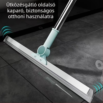 Húzható szilikonos fürdőszobai tisztító, haj, üveg és vécé felületekhez