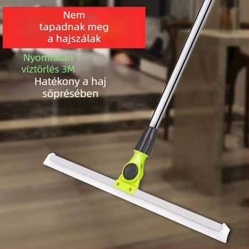 Mágikus seprű vizes tisztításhoz fürdőszobában, haj eltávolító eszköz, háztartási padlótisztító