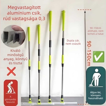 Mágikus seprű vizes tisztításhoz fürdőszobában, haj eltávolító eszköz, háztartási padlótisztító