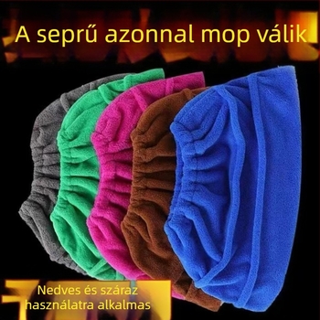 Vastagított seprűfedél háztartási használatra, padlókendő-készlet, hajmentes, vízfeliszívó törlőkendő