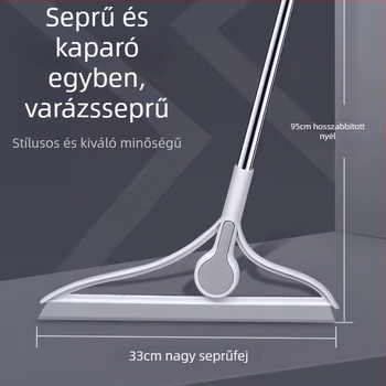Mágikus szilikon padkaparó fürdőszobába – haj és por gyűjtésére a padlón és a csempéken