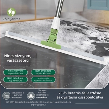 Szilikonból készült seprű vízeltávolítóval, otthoni használatra, mágikus fürdőszobai seprű, tisztítás és vízelvezetés, nem ragad a hajhoz