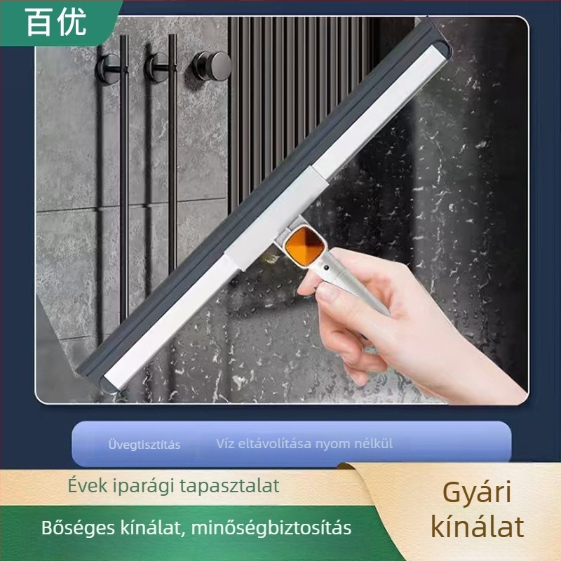Szilikon seprű otthoni használatra – padló és üveg tisztítása, víz felszívó tisztító eszköz