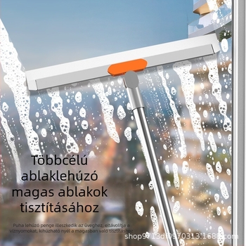 Szilikonból készült mágikus seprő‑felmosó padlókhoz és csempéhez, kettős használatú fürdőszobai tisztító