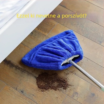 Vastag korall plüss rongy fejű seprűkészlet – nedvesség és por felszívó tisztító eszköz (csere)