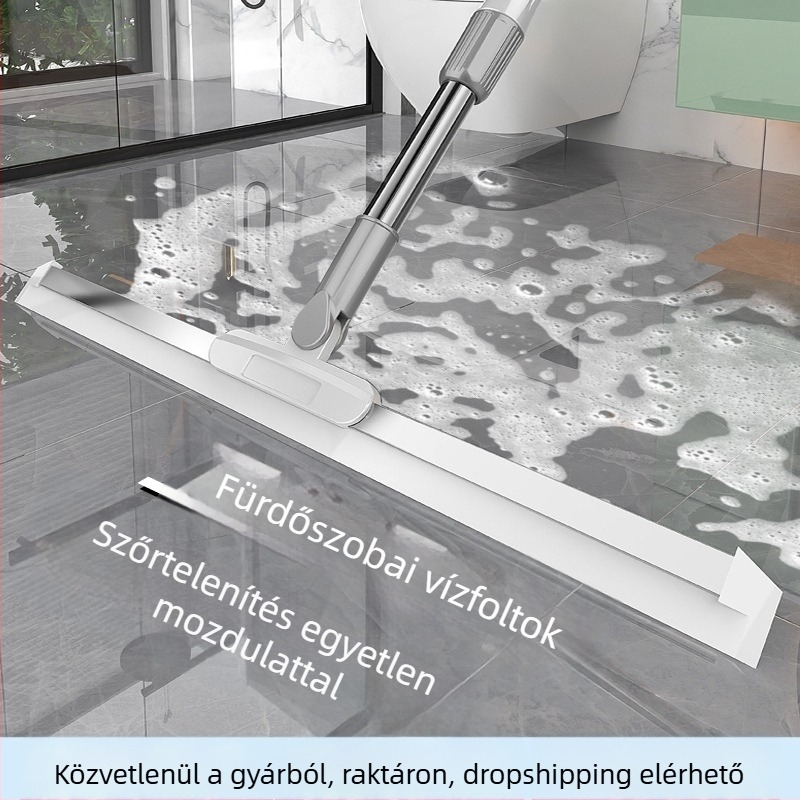 Szilikon padlókaparó fürdőszobához és WC-hez