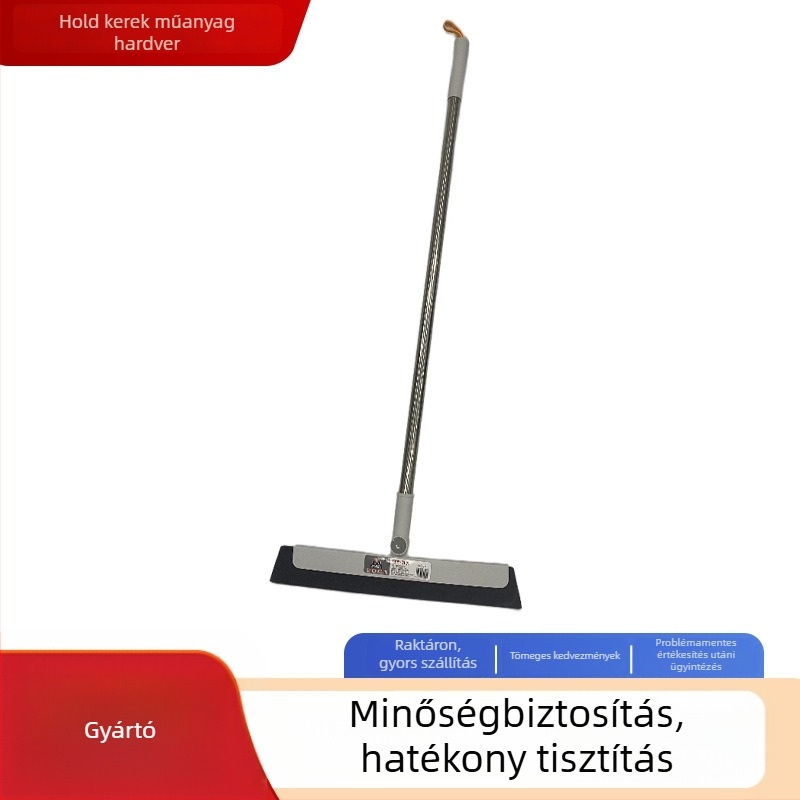 Moon Circle Mágikus seprű szivaccsal a fürdőszobában és a padlón a víz felitatásához