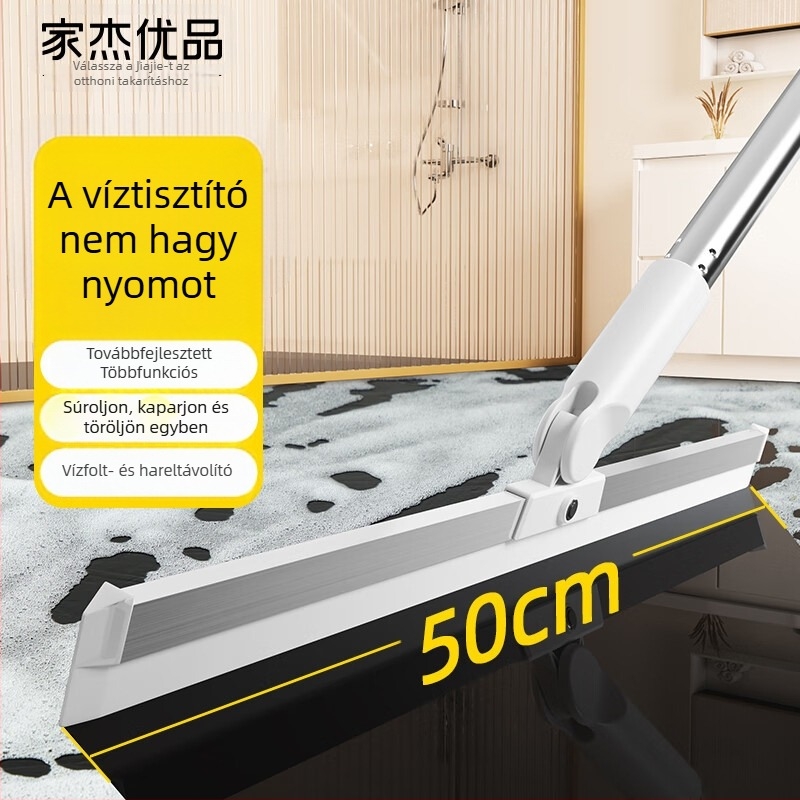 Szilikon padlós vízkaparó fürdőszobához, 50 cm