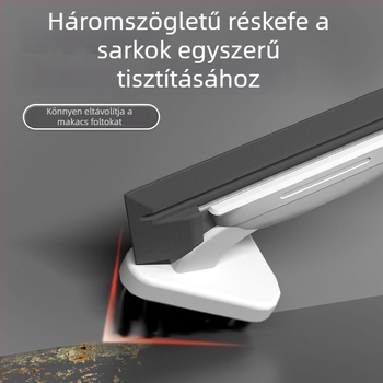 Szabadalmaztatott üvegtisztító eszköz – Mágikus ablaktisztító mop, kettős használat fürdőszobához