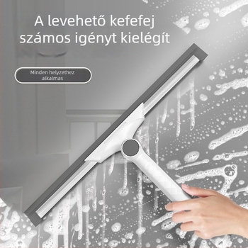 Szabadalmaztatott üvegtisztító eszköz – Mágikus ablaktisztító mop, kettős használat fürdőszobához