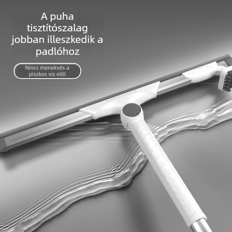 Szabadalmaztatott üvegtisztító eszköz – Mágikus ablaktisztító mop, kettős használat fürdőszobához