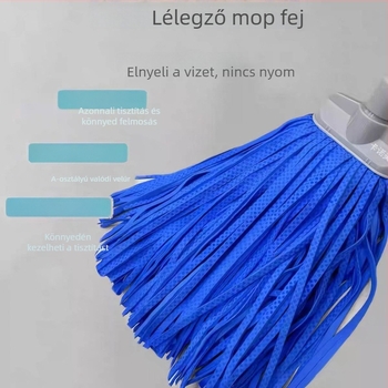 Kanome 3D szarvasbőrös felmosó – ultra nagy, vast fej, rendkívül nedvszívó a padlóhoz