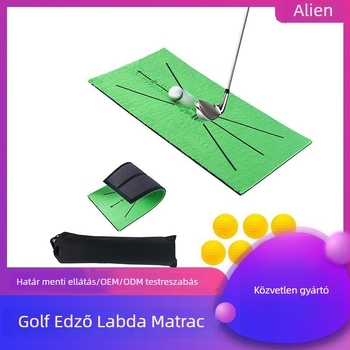 Golf gyakorló matrac: swing, ütés és putting