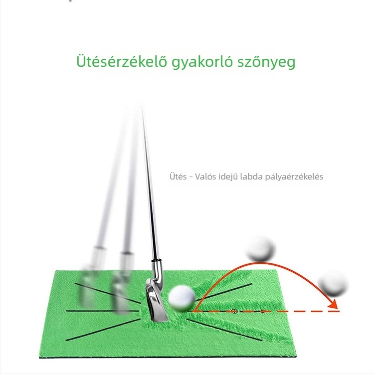 Golf gyakorló matrac: swing, ütés és putting