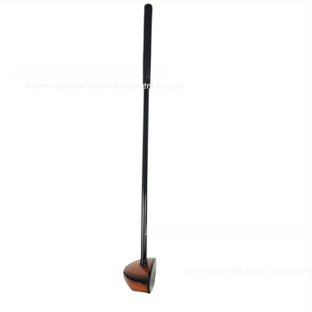 Jiashide park golf klub – testreszabható fej juharfából, rézből és szénszálból, szénszálas nyél, 860 mm, Regular, sötétbarna