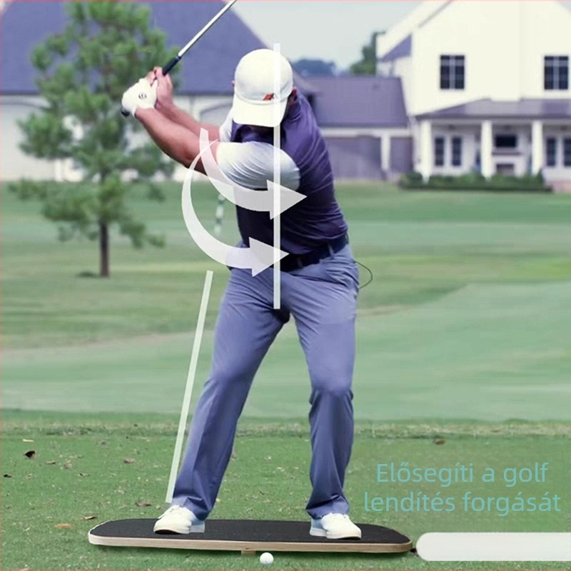Golf súlypont-áthelyező deszka – javítja az egyensúlyt és a stabilitást, növeli a swing sebességét
