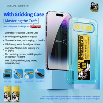 WEKOME adatvédelmi üvegfólia iPhone 11–14 sorozathoz – teljes képernyő, anti‑peep, porálló