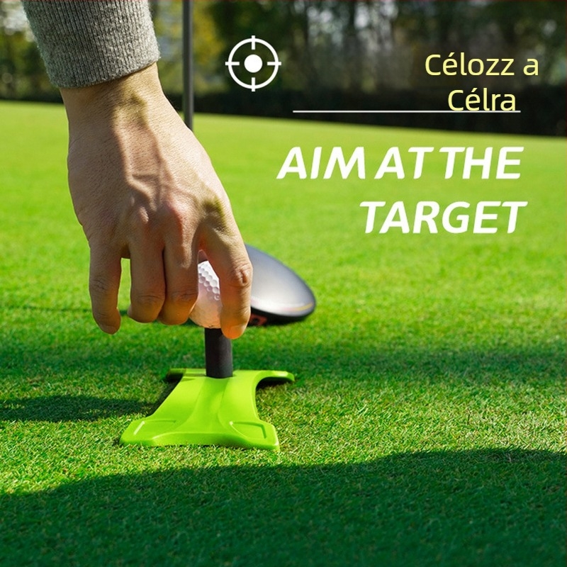 Műanyag golflabda tartó és tee, beltéri és kültéri használatra