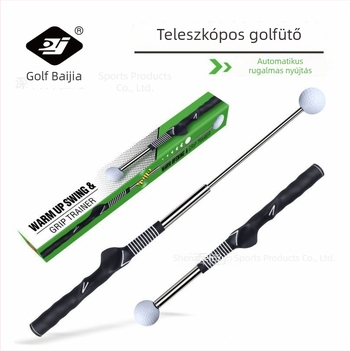 Teleszkópos golfütés-edző hangjelzéssel, swing-edző pálca BJ-229