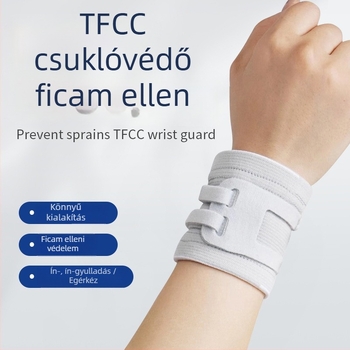 TFCC sport csuklóortézis, sprain elleni védelem, férfiak és nők számára, tenishez és tollaslabdához, rugalmas kompresszió