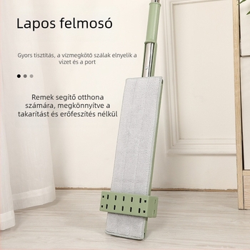 Sík felmosó, többfunkciós, érintésmentes, otthoni használatra, nedves és száraz tisztítás egy mozdulattal
