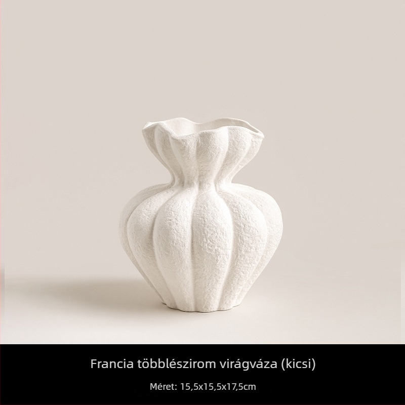 Francia Fenton-stílusú kerámia virágtartó