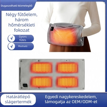USB-üzemű grafén melegítő és többfunkciós melegítő párna kézre, lábra és hasra