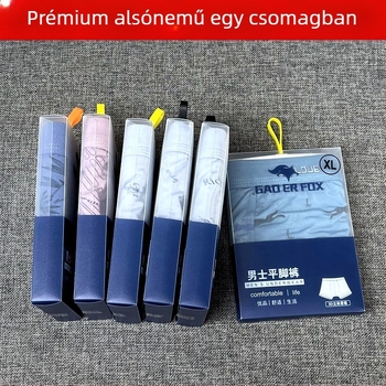 Férfi boxeralsó bambuszrostos modál anyagból, egyenként csomagolva
