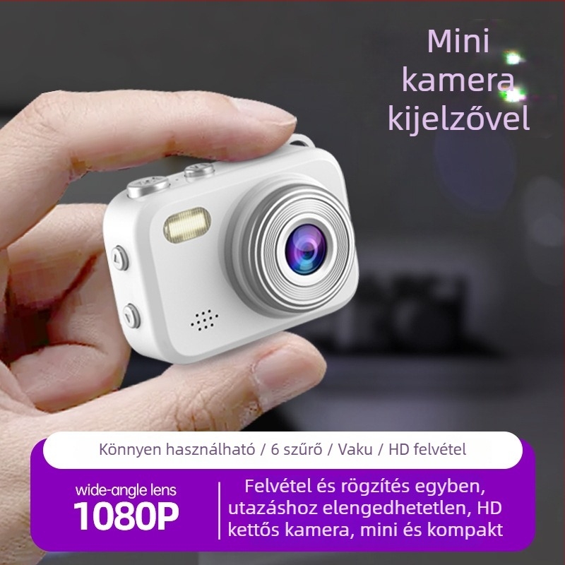 HD mini digitális kamera 3000, hordozható diákok számára és kampuszra, modell CC