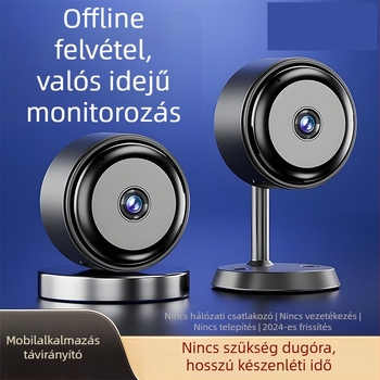 Okos kamera Wi‑Fivel, éjszakai látás, mágneses rögzítés, A14 modell, egyszerű telepítés