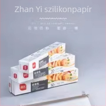 Silikonos sütőpapír sütéshez és grillezéshez, tapadásmentes, magas hőállóságú, háztartási használatra