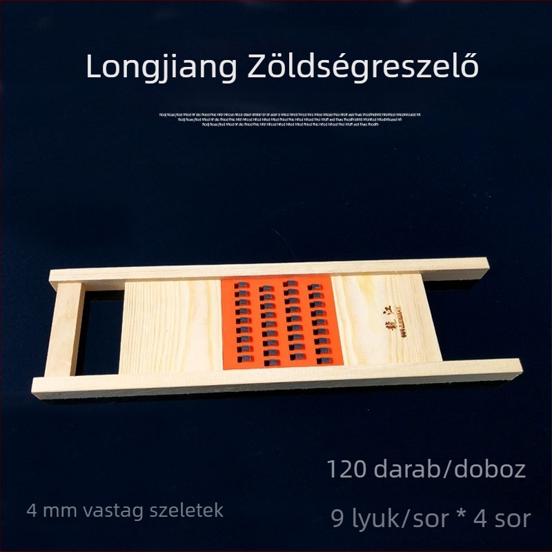 Longjiang Többfunkciós Zöldségvágó – Kézi Burgonyareszelő, Uborkareszelő, Retekreszelő, Fa Reszelő