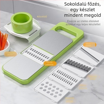 Multifunkcionális konyhai zöldségvágó és reszelő