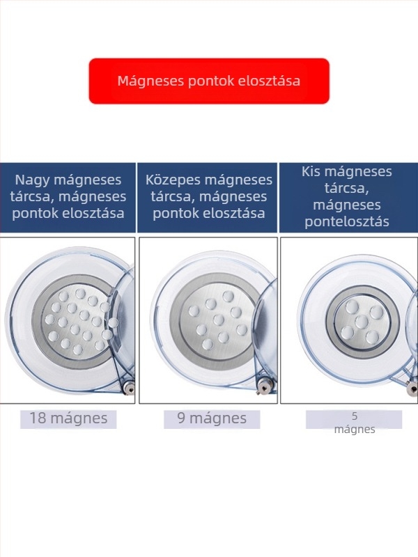 Teljesen mágneses etető tál univerzális horgász dobozhoz, erős magnet, három az egyben, mini tál alakú etetőedény