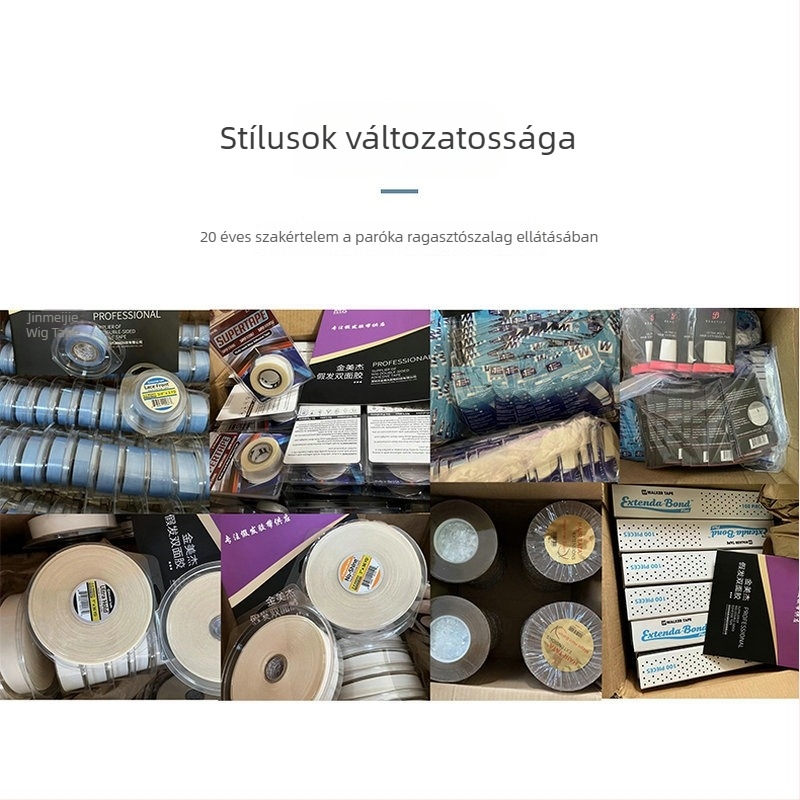 Paróka film LACESUPERTAPE a hajbeépítéshez és póthaj cseréjéhez, dupla oldalú ragasztófilm