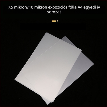 A4-es méretű fotóérzékeny pecsét-expozíciós fólialapok