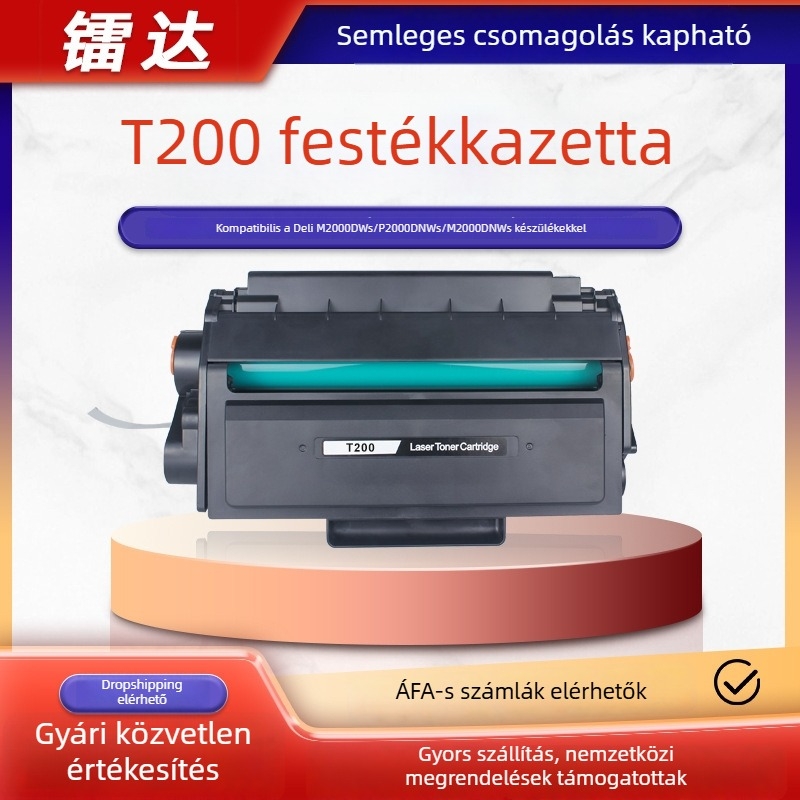 T200 tonerkazetta Deli M2000DWs/M2000DNWs/P2000DNWs lézernyomtatóhoz