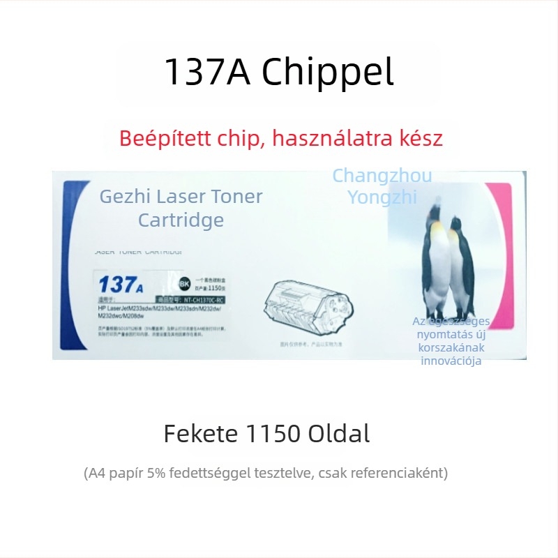 Grid 137A tonerkazetta, W1370A, HP M232dw/M233sdw/SDN és M208dw számára
