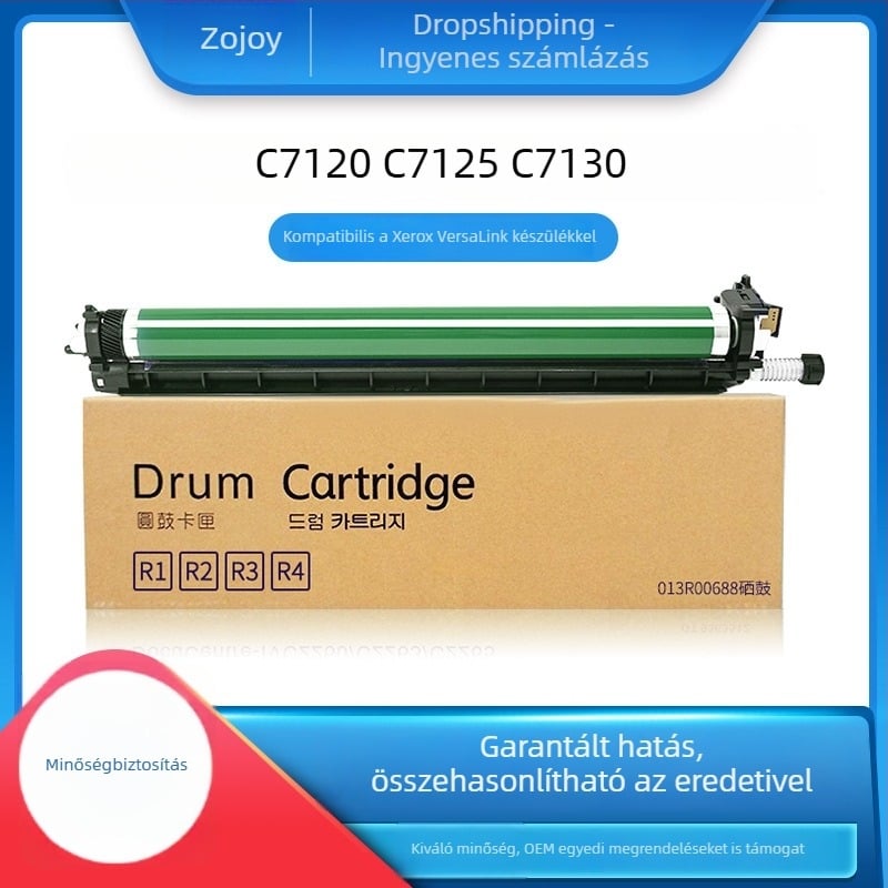 Fuji Xerox VersaLink C7130 és C7120-hoz tartozó dobegység; kompatibil C7125 toner kazetta és 7130 toner