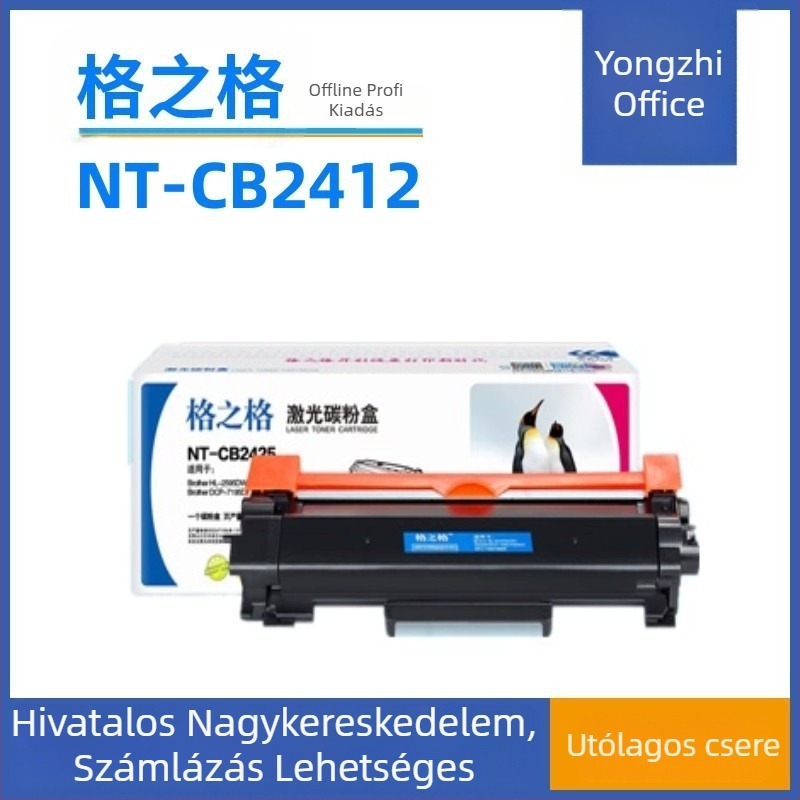 NT-CB2412 tonerkazetta Brother HL2595, L2550, DCP7195, 7895, 7090, 7190