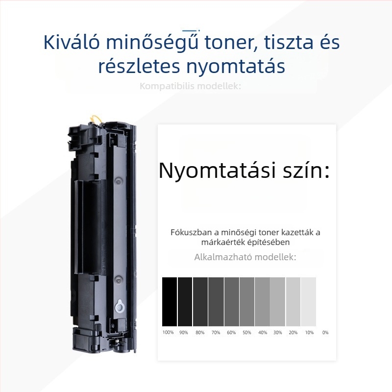 Személyre szabott HP CC388A kompatibilis tonerkazetta M1216nfh, M126/NW, M1218NFS és M1314