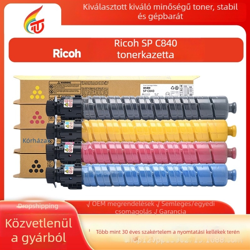 Ricoh SPC840 Tonerkazetta színes másolóhoz SPC840 C841 C842DN