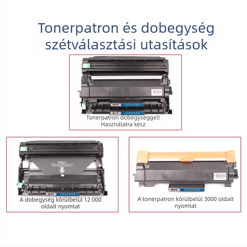 Brother TN2425/DR2450 dob egység és toner kazetta – kompatibil DCP-7190DW, DR2450, MFC-7895DW, DCP-7195DW
