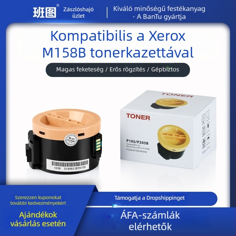 Fuji Xerox 158B tonerkazetta kompatibilis M105B, P105B, M205B, M215B, M218FW, P205B