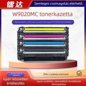 HP W9020MC, W9021MC, W9022MC, W9023MC és W9018MC tonerkazetták a HP Color LaserJet E75245dn nyomtatóhoz
